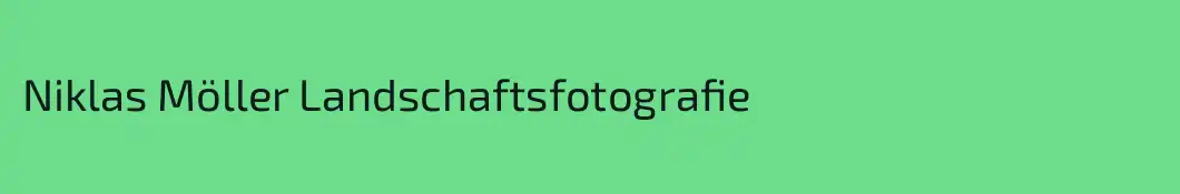 Niklas Möller Landschaftsfotografie